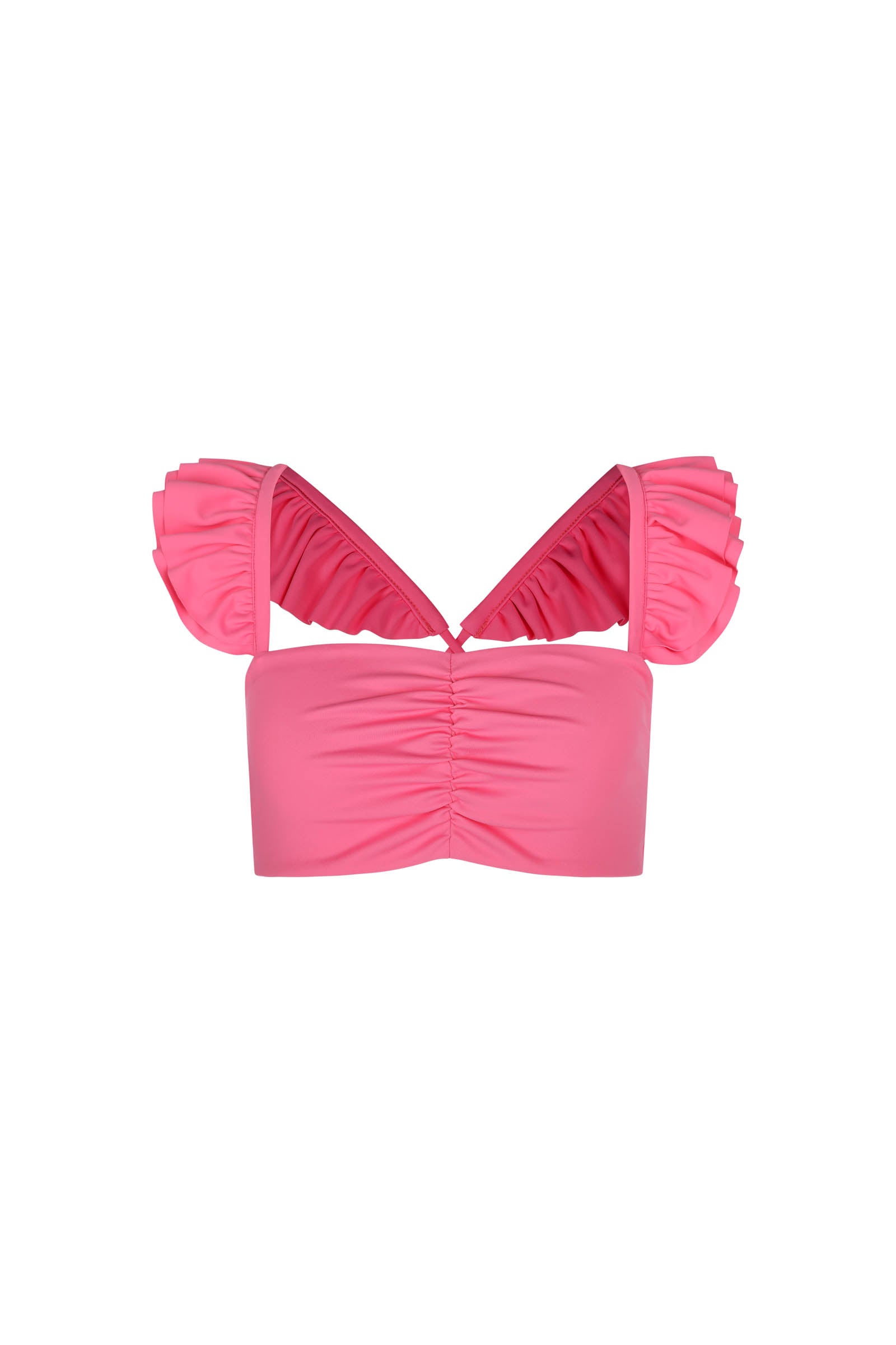 The Babe Ruffle Bikini Top