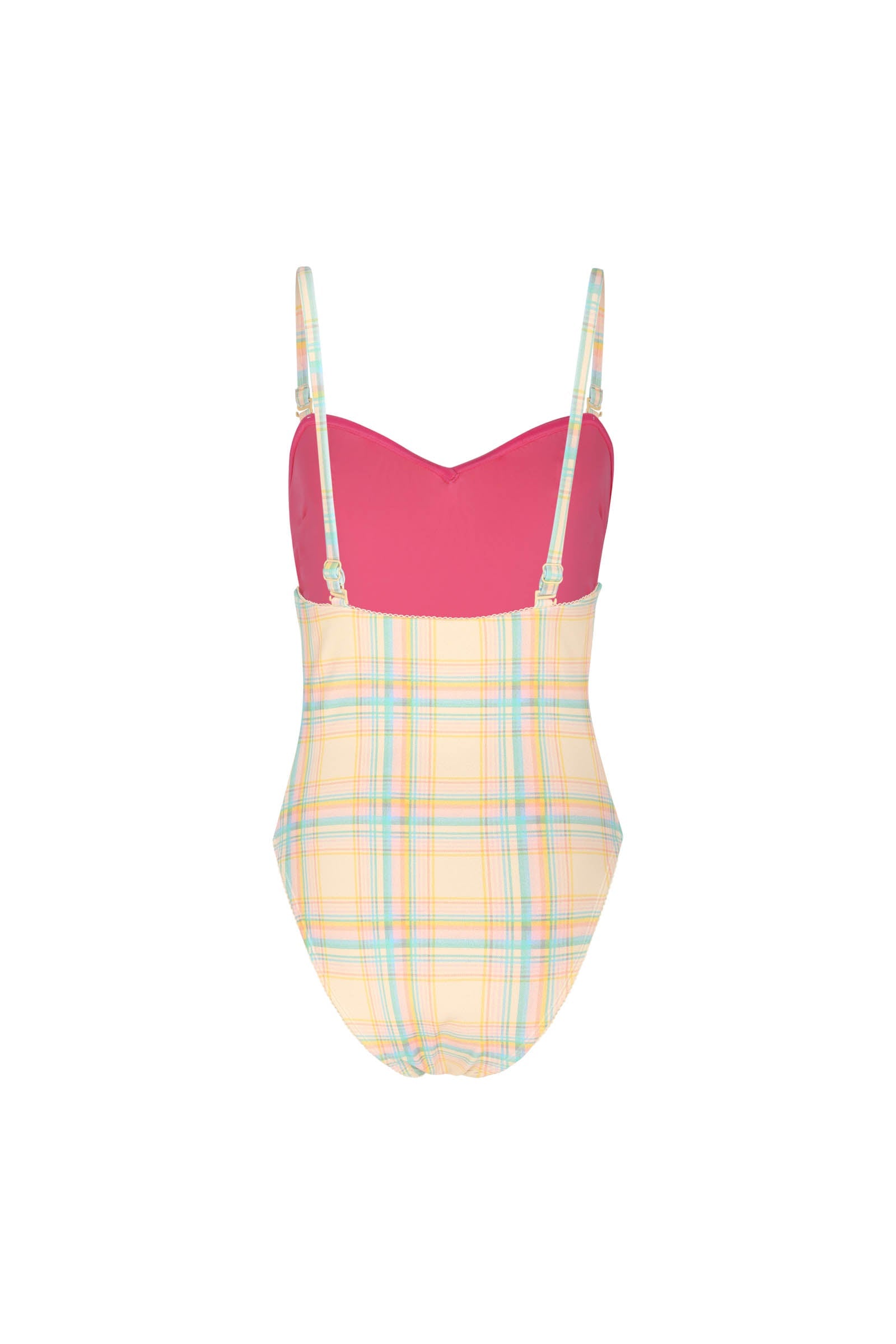 The Banana Plaid Cannes Suit