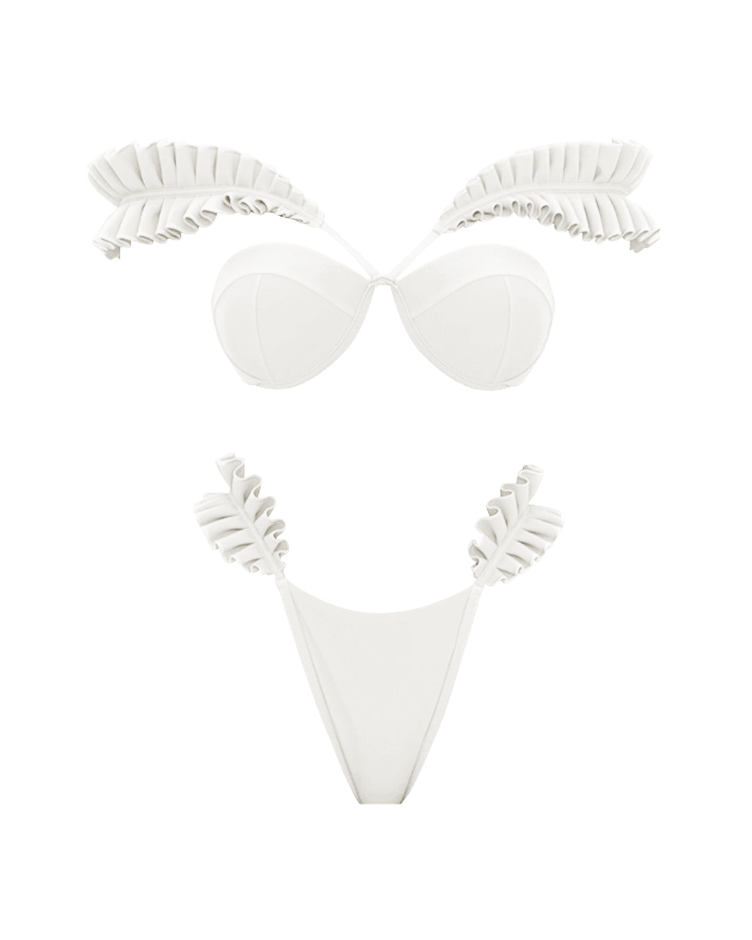 MULAN IVORY BIKINI BOTTOM