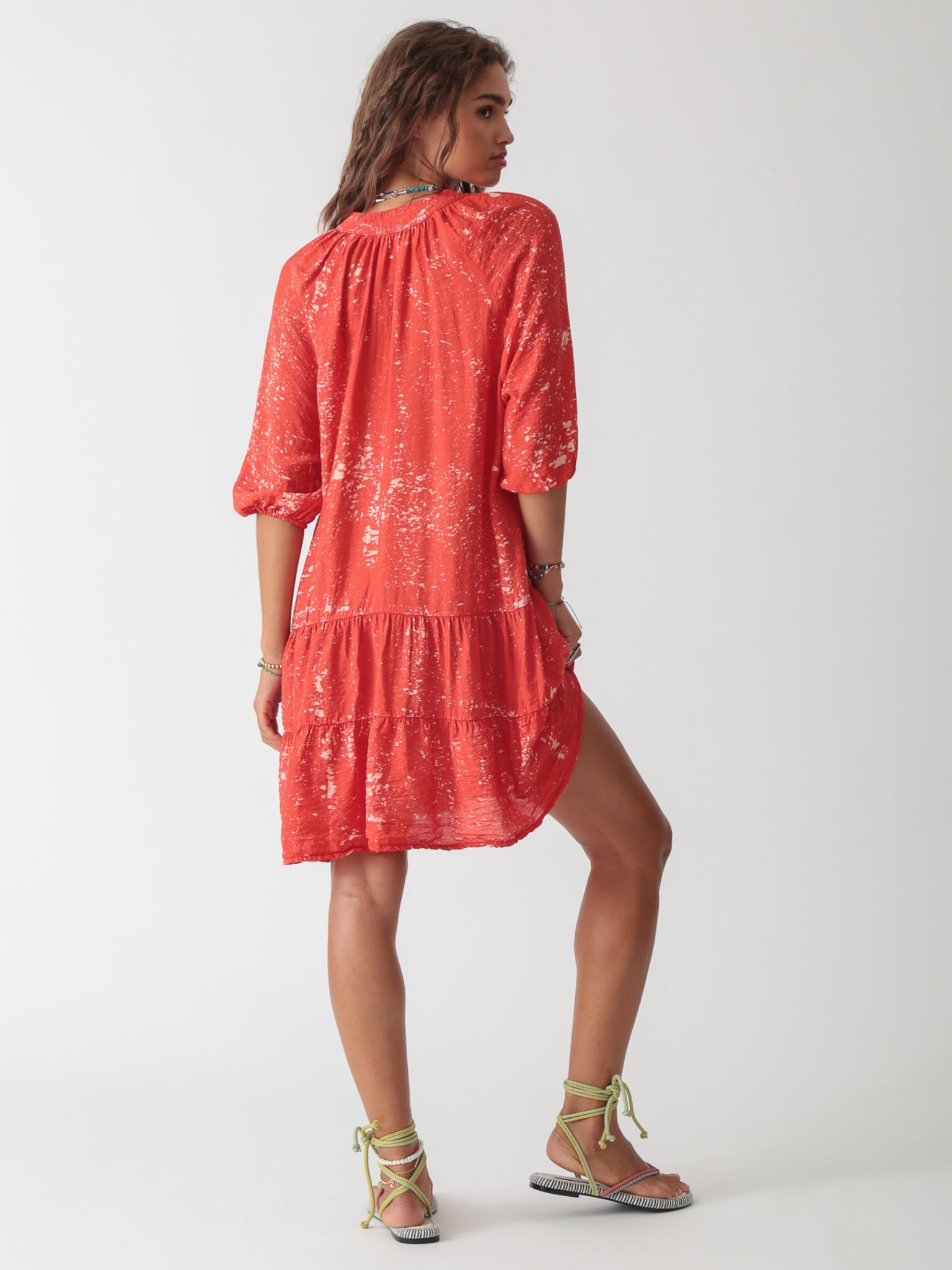 Clarissa Dress - Chili