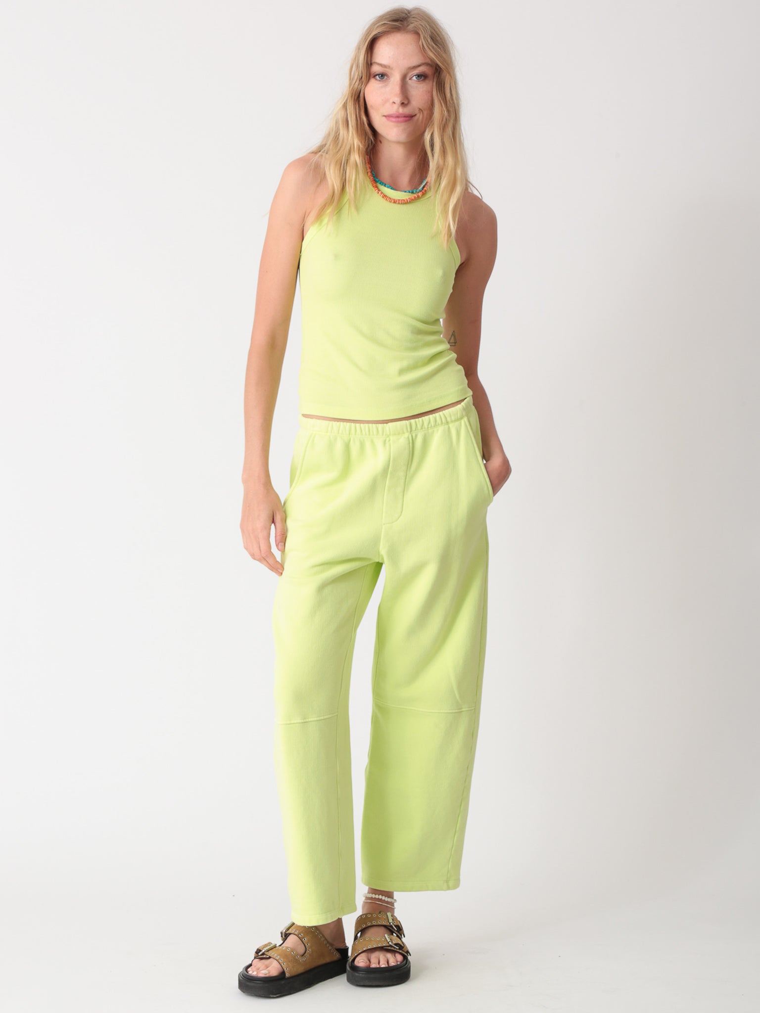 Barrel Sweatpant - Lime