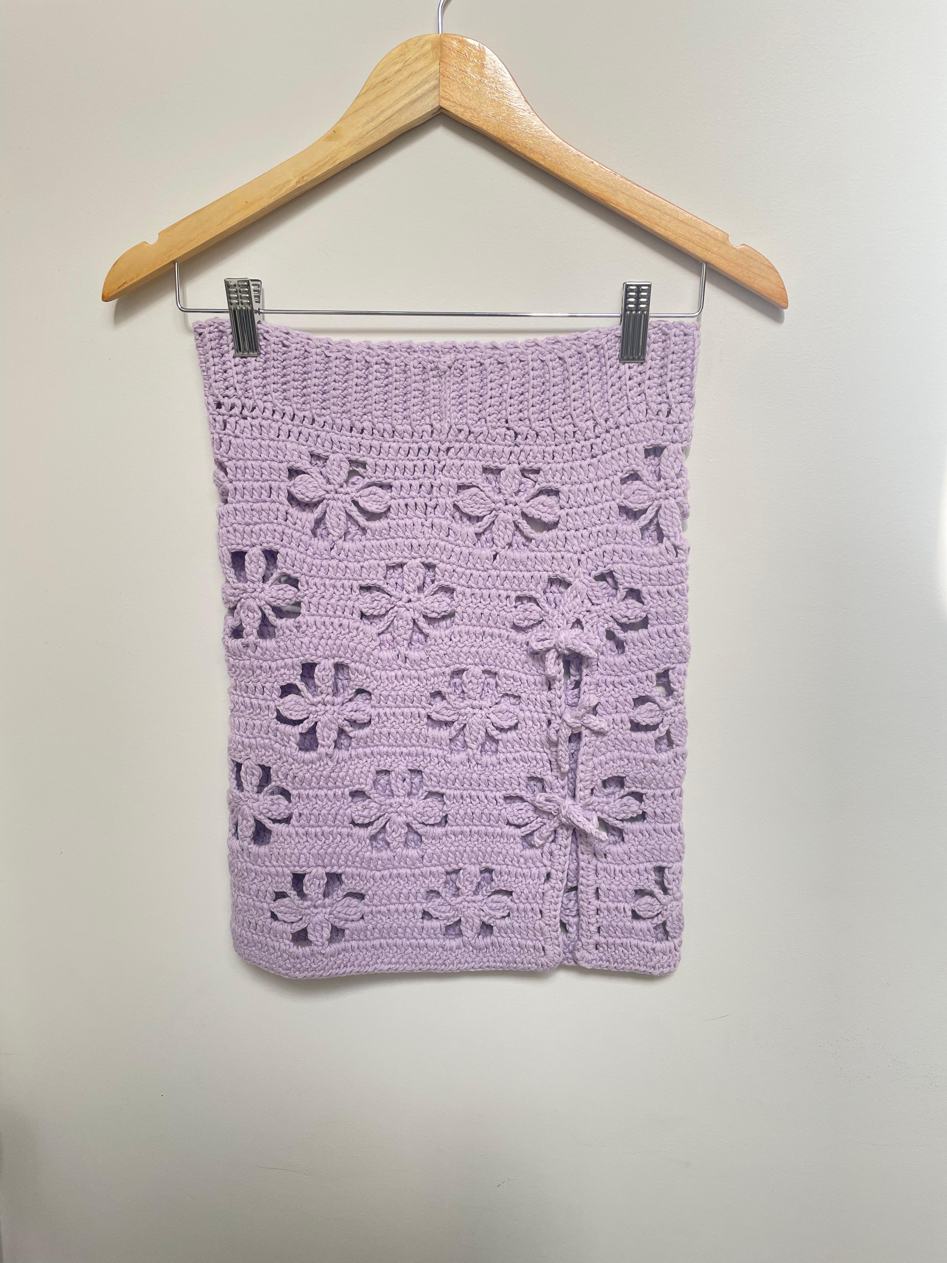 Cat Crochet Skirt