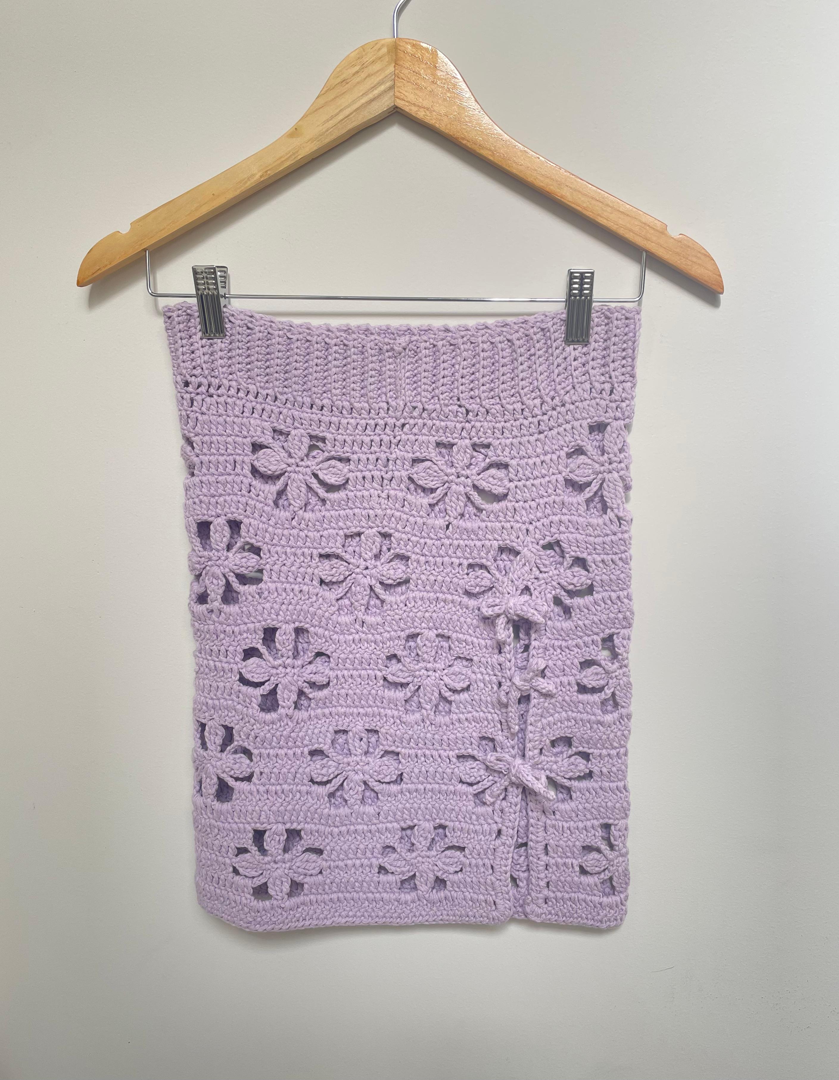 Cat Crochet Skirt