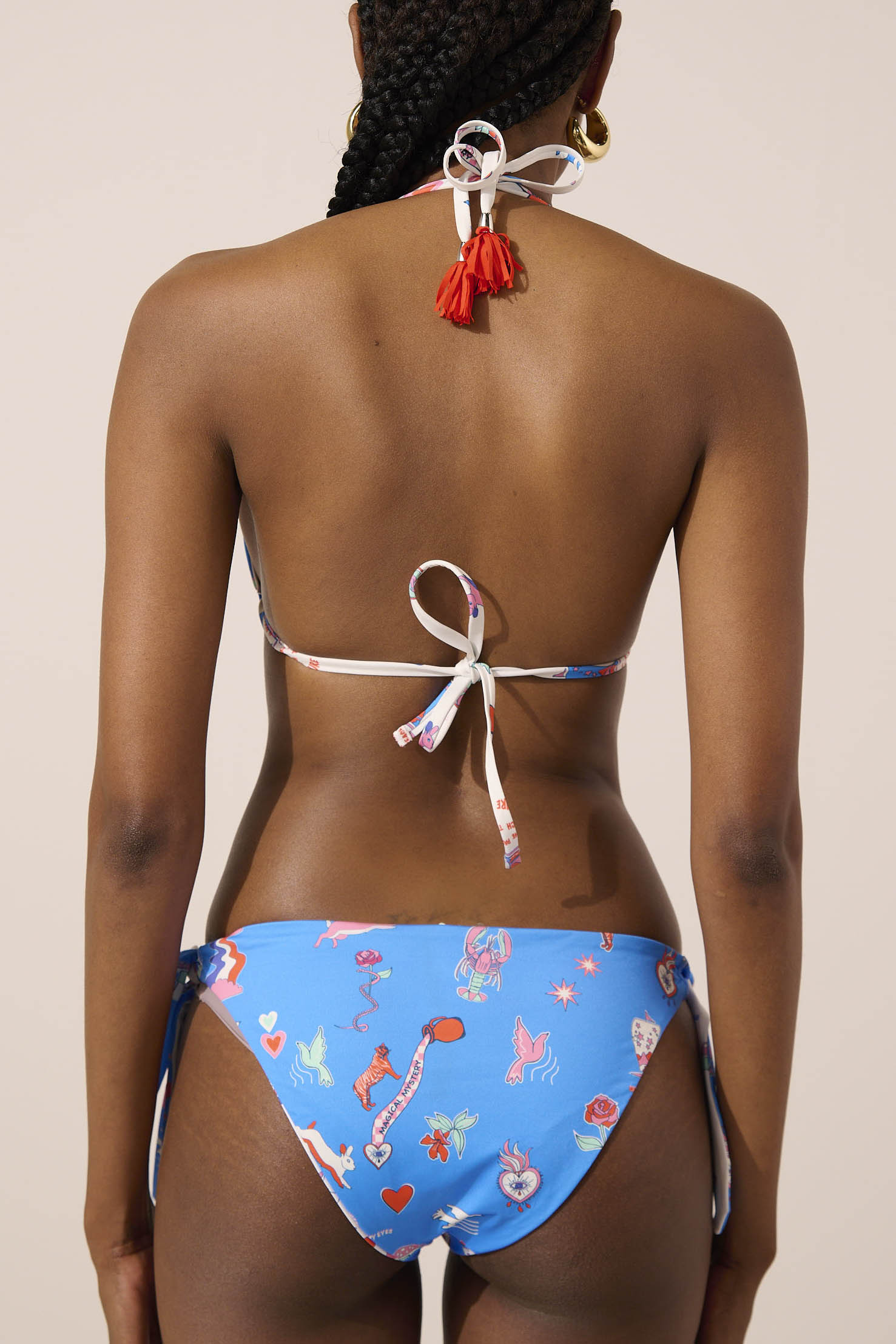 Image of product named white rabbit reversible semira top by Paolita London