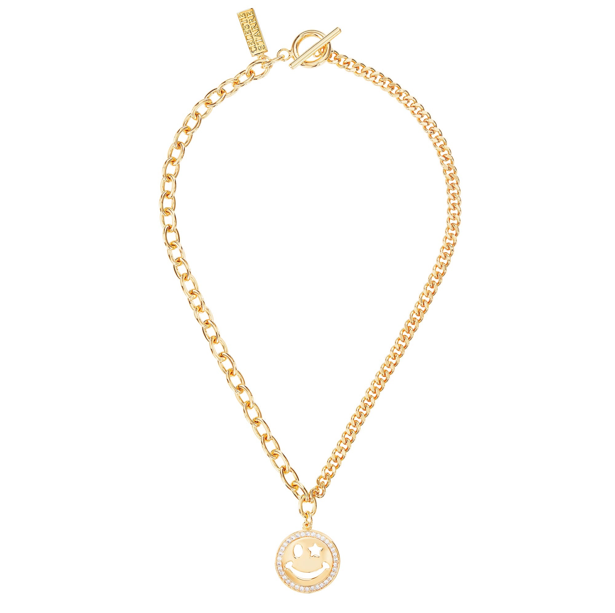 Wink If You Are Happy Necklace (gold)