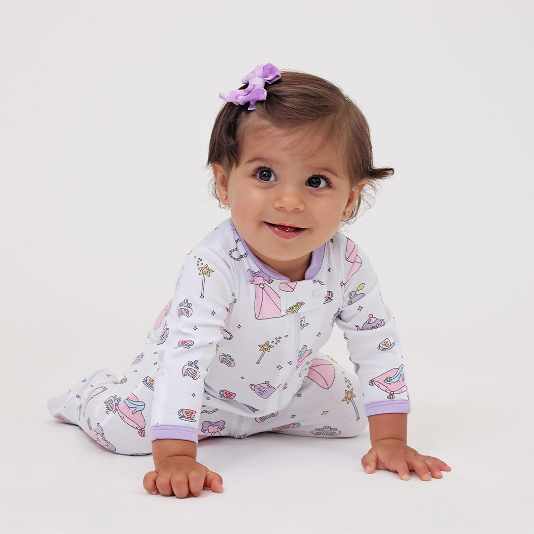 Zipper Footie Princess