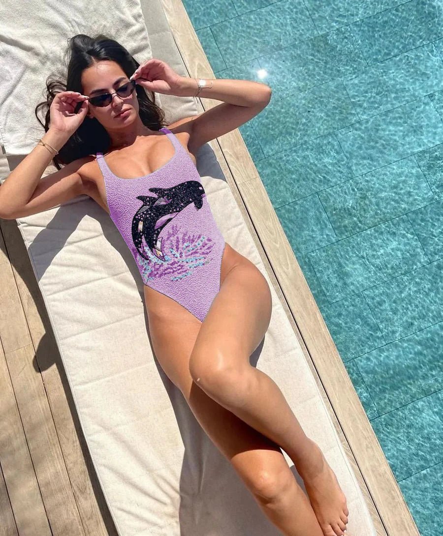 MARINA SWIMSUIT	PURPLE