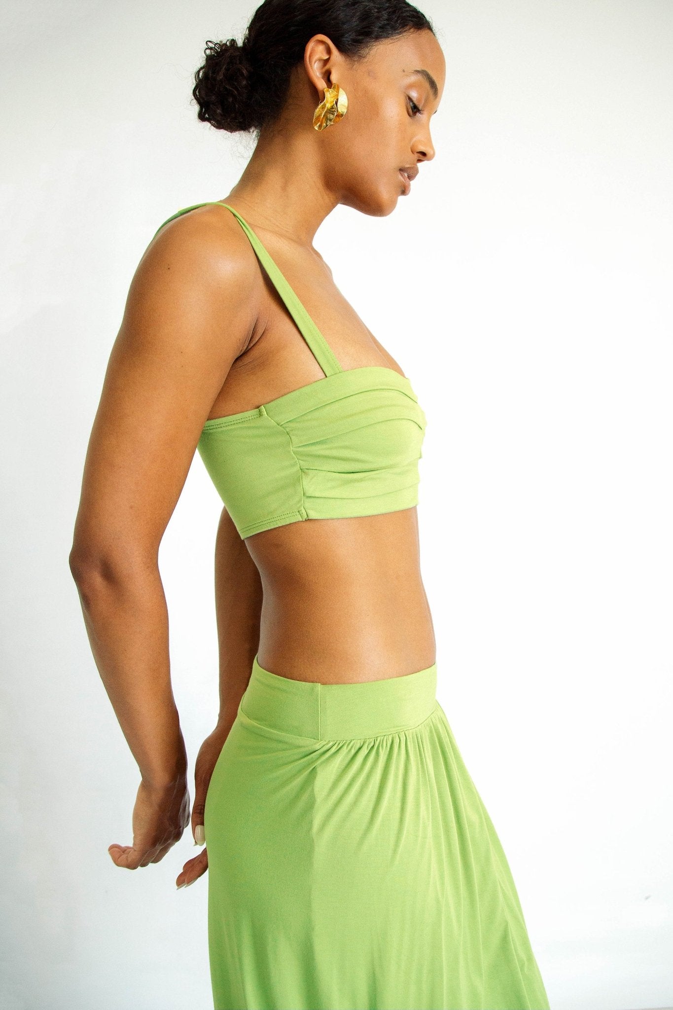 ALETTI TOP APPLE GREEN - The Line by K