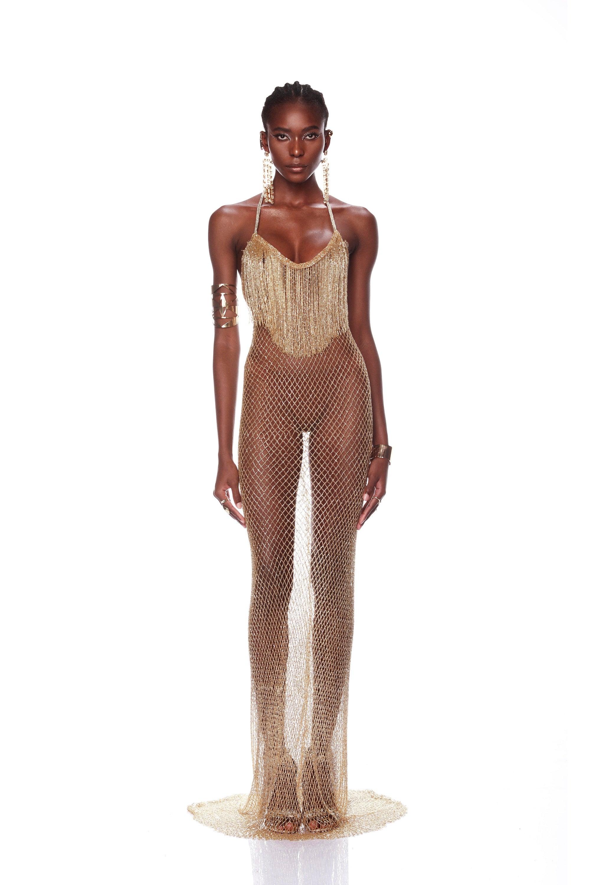 Ashanti Gold Gown - Pre Order - BRONX AND BANCO