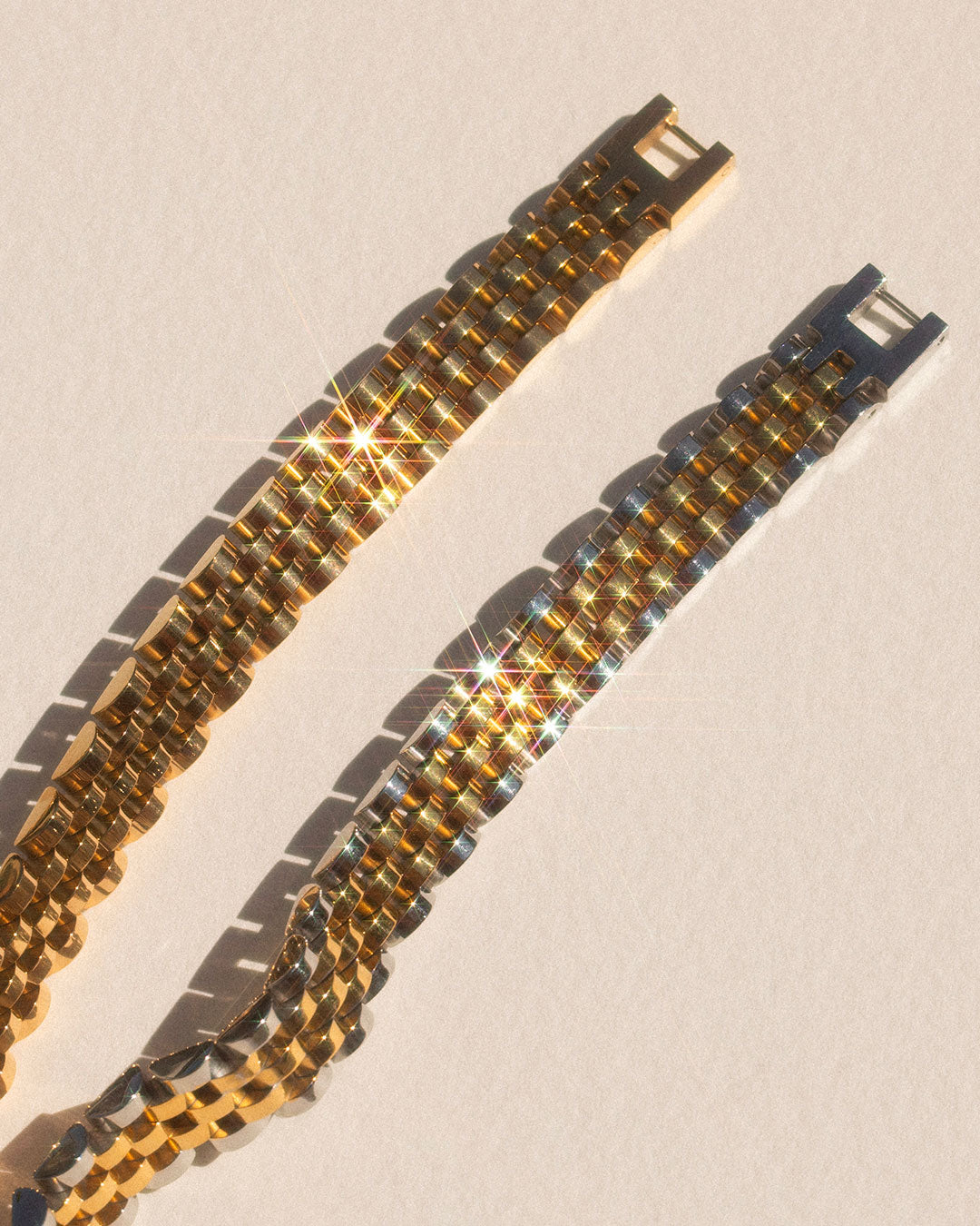 Two-Tone Light Flex Bracelet