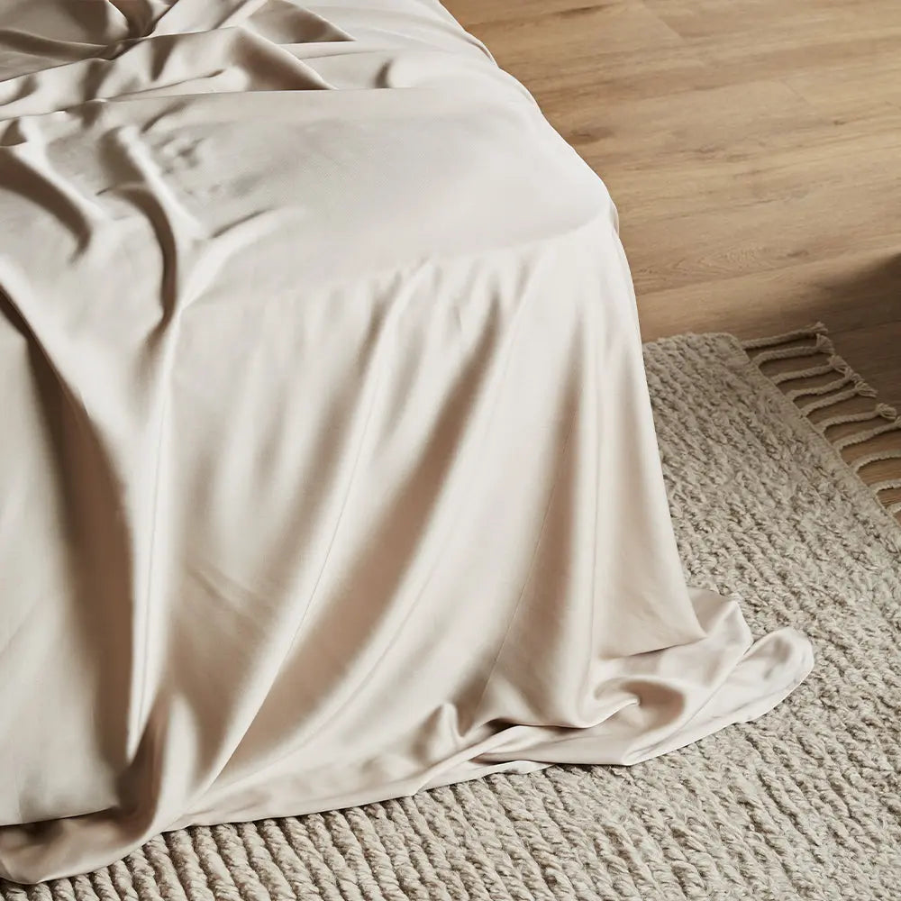 Signature Bamboo Flat Sheet | Sand