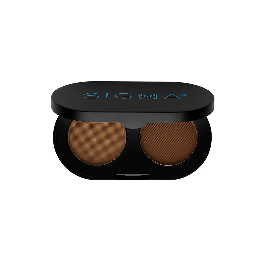 COLOR + SHAPE BROW POWDER DUO - MEDIUM