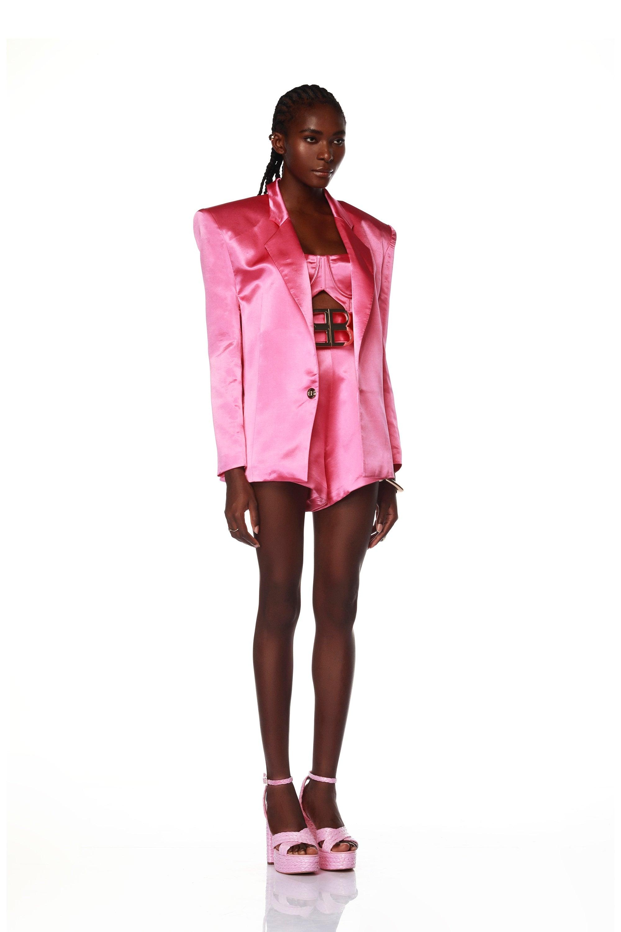 Capri Electric Pink Blazer - Pre Order - BRONX AND BANCO