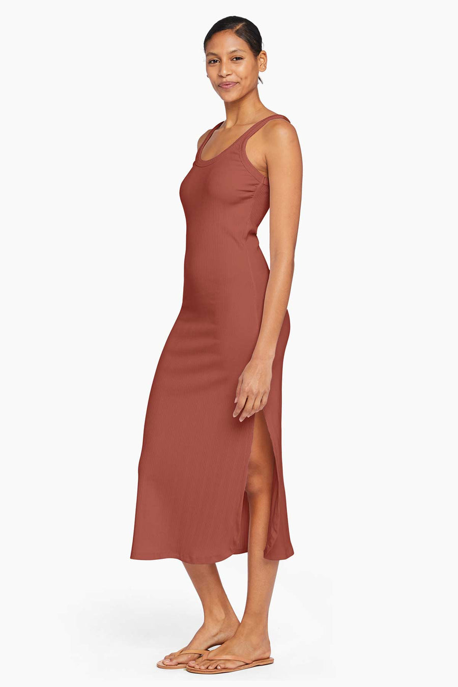 West Organic Rib Dress