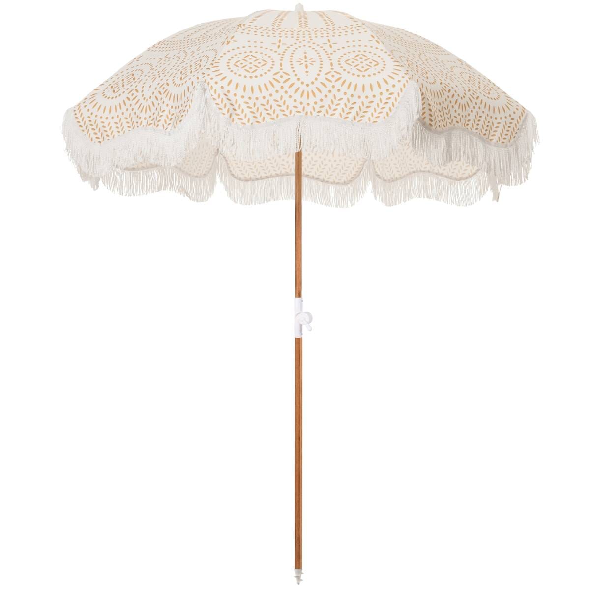 The Holiday Beach Umbrella - Eyelet - Business & Pleasure Co