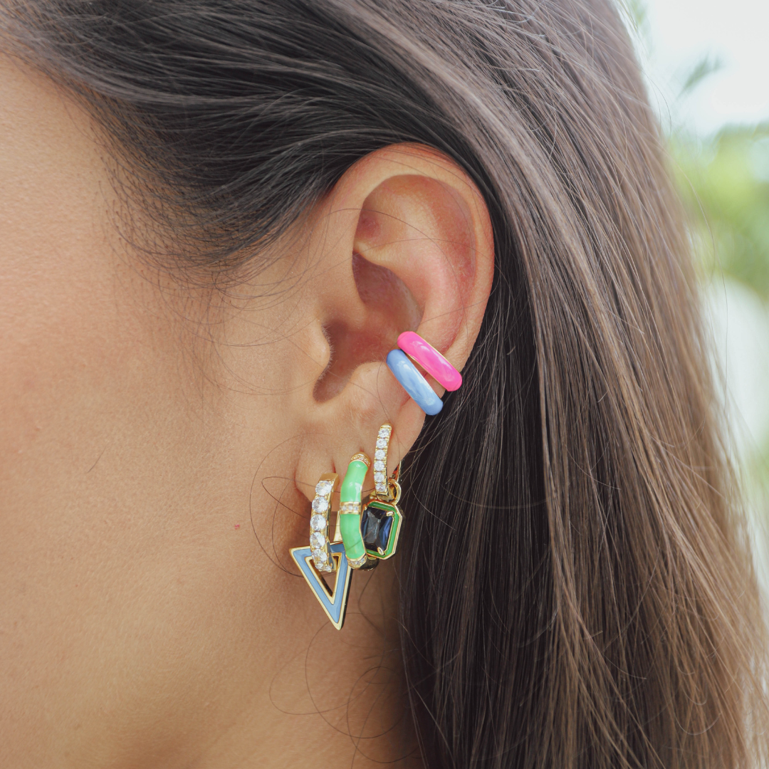 The Royal Earrings (Blue)