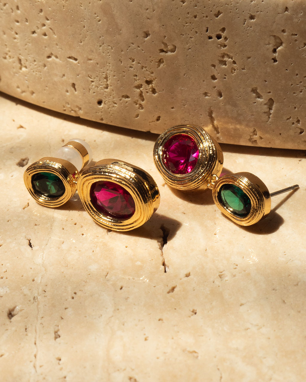 The Royale Stone Drop Studs