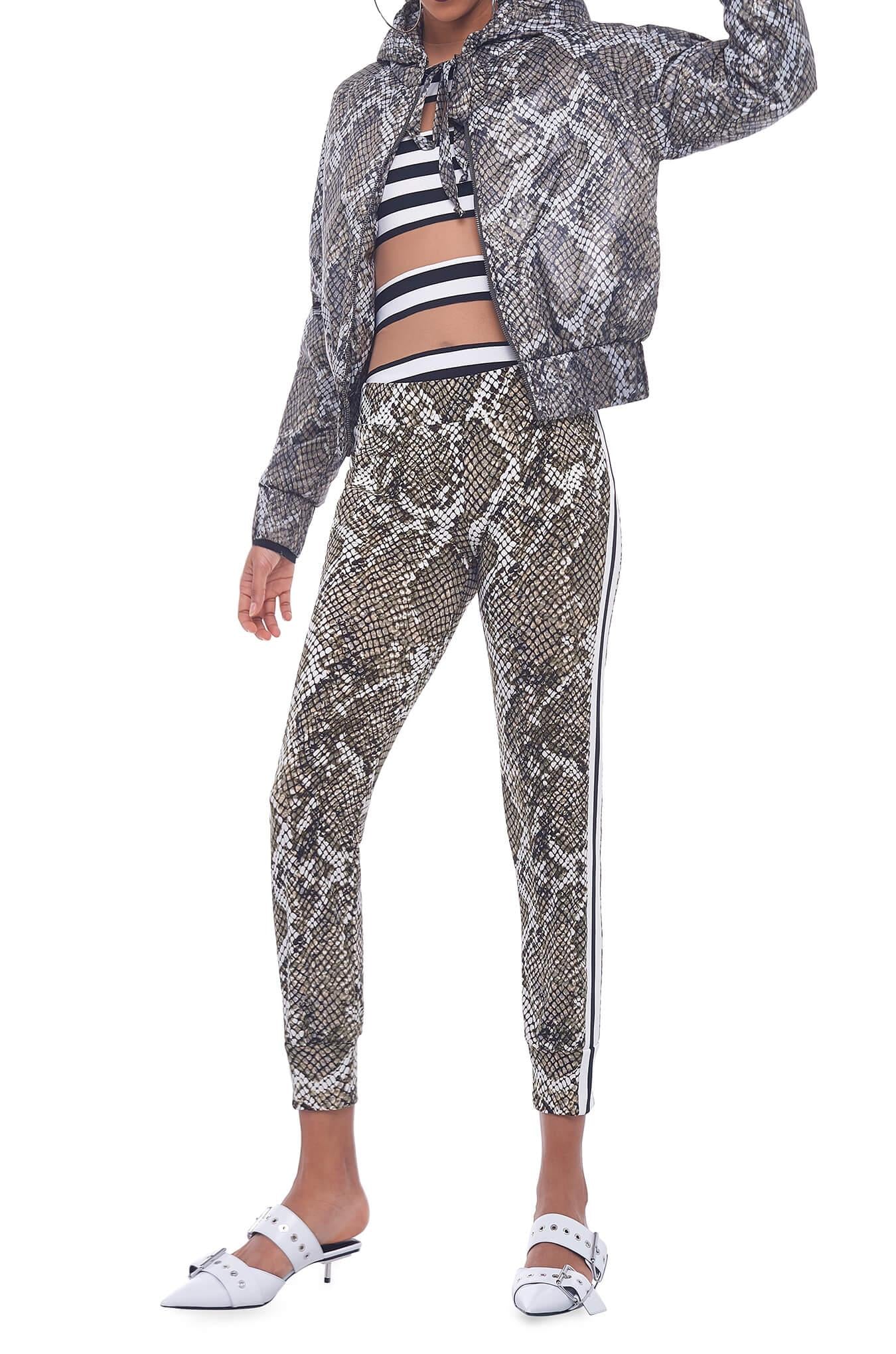 HOODED BOMBER JACKET - 1