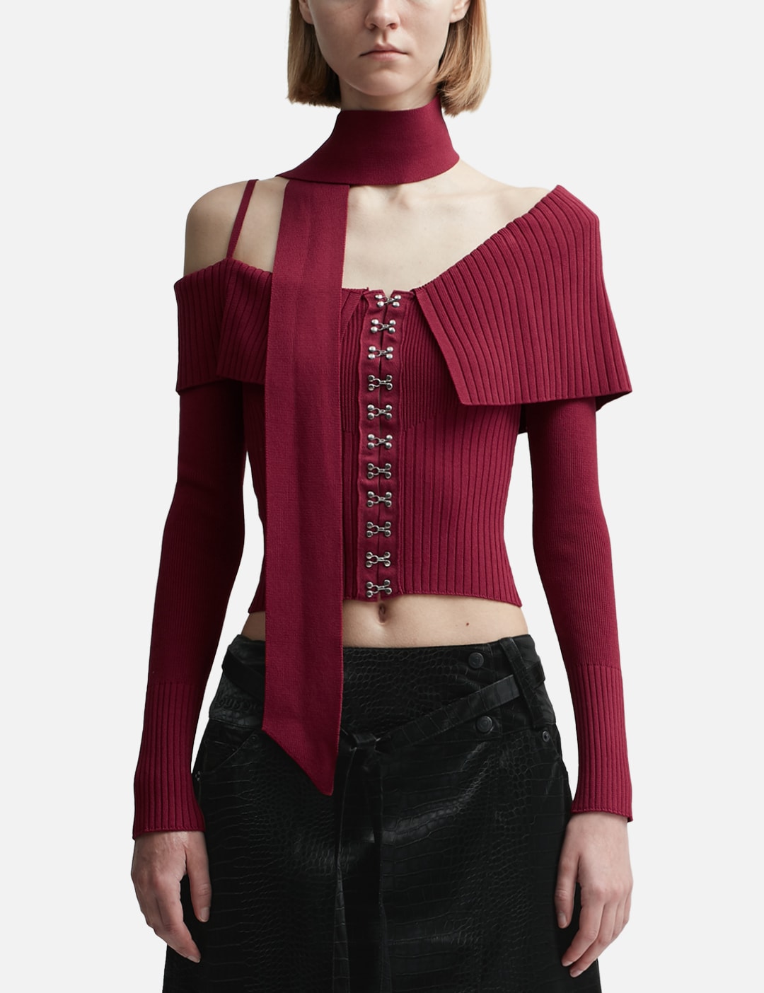 One Love Shoulder Rib | Bloodred