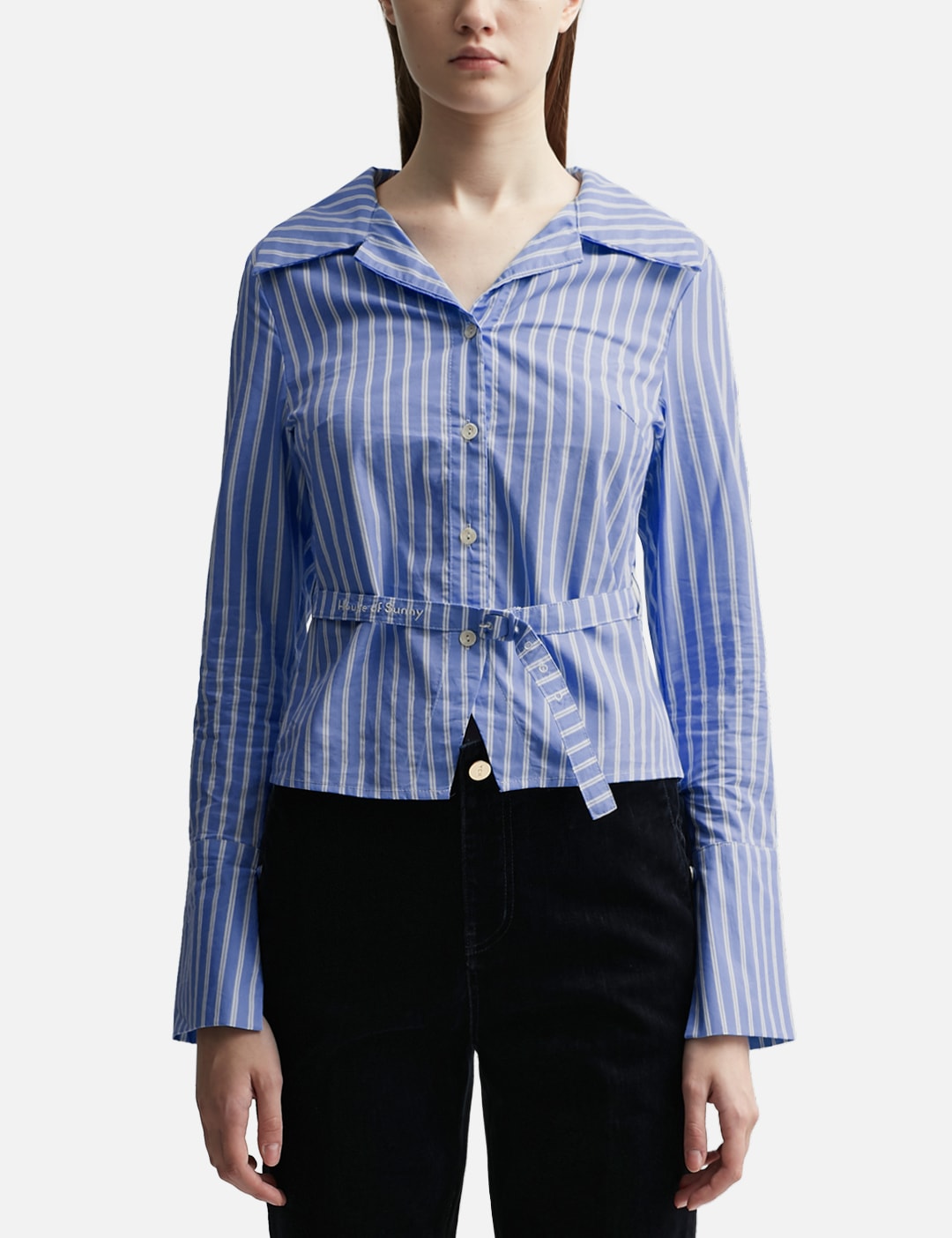 Elle Belted Shirt | Multi