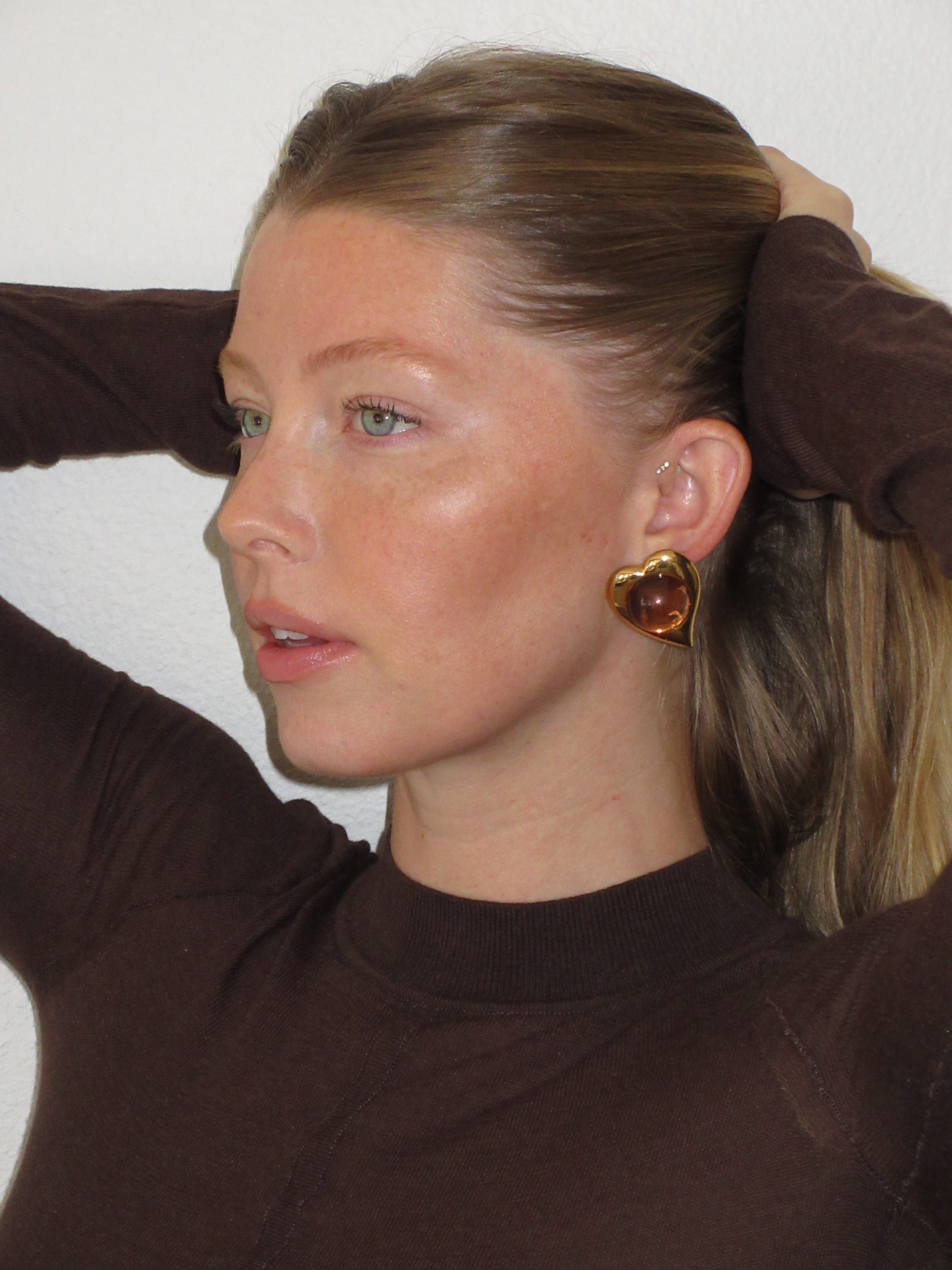 Eden Earrings in Cocoa