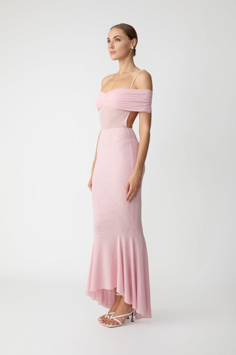Keira Maxi Dress - Baby Pink