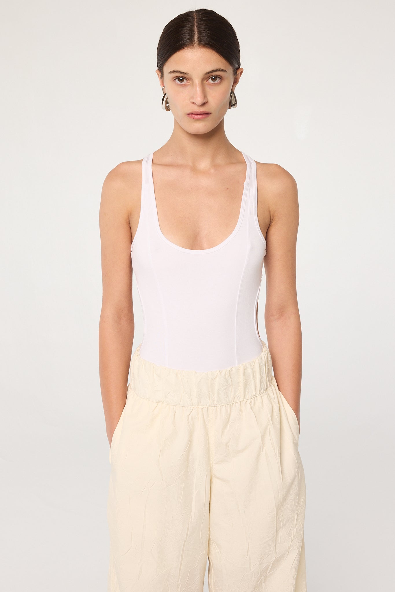 LANA BODYSUIT WHITE - The Line by K