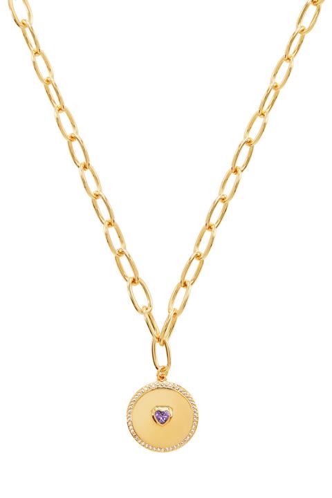 Heart Goes On Necklace - Gold