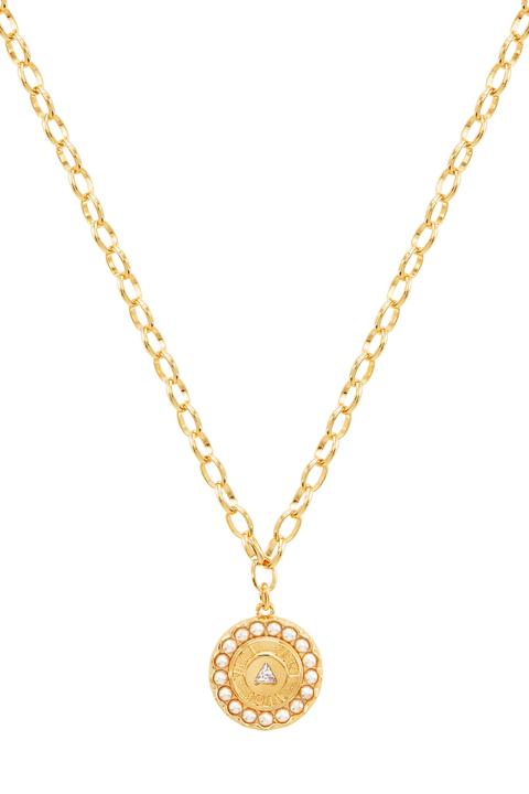 I Came I Saw I Conquered Necklace - Gold