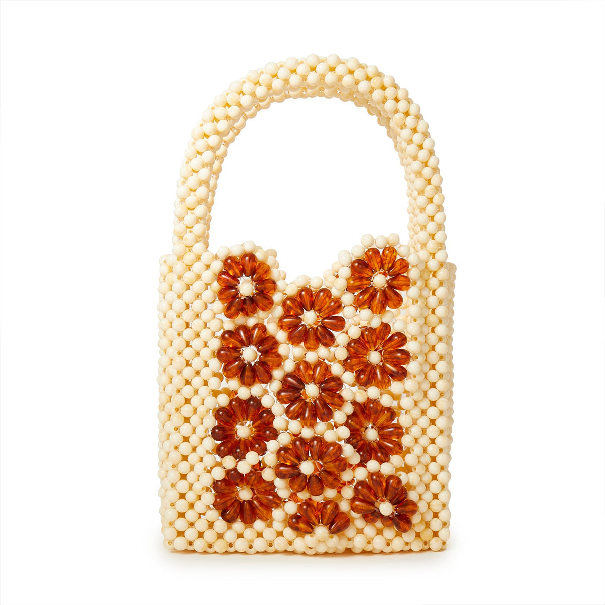 Daisy Beaded Mini Bag