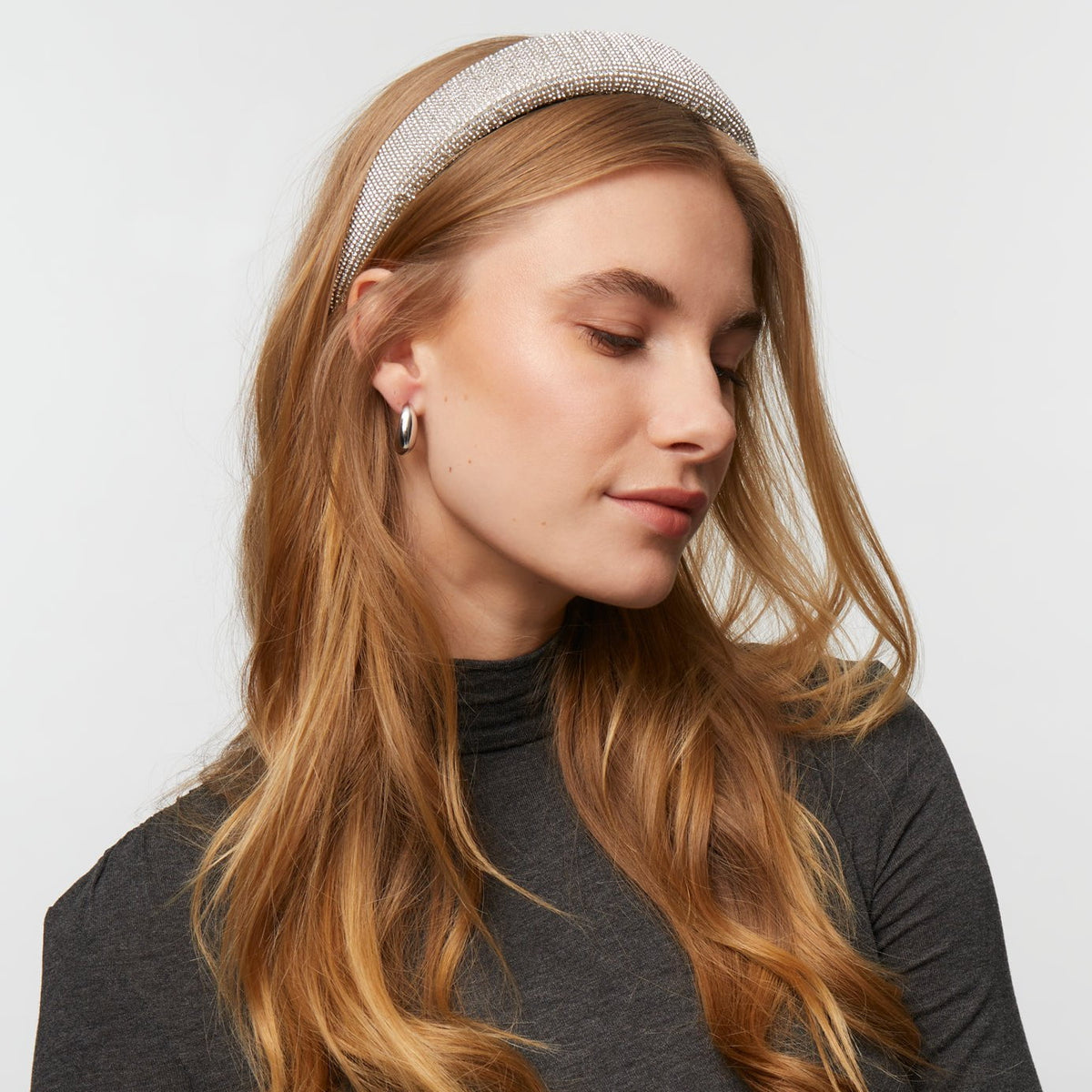 Dome Mini Hoop Earrings