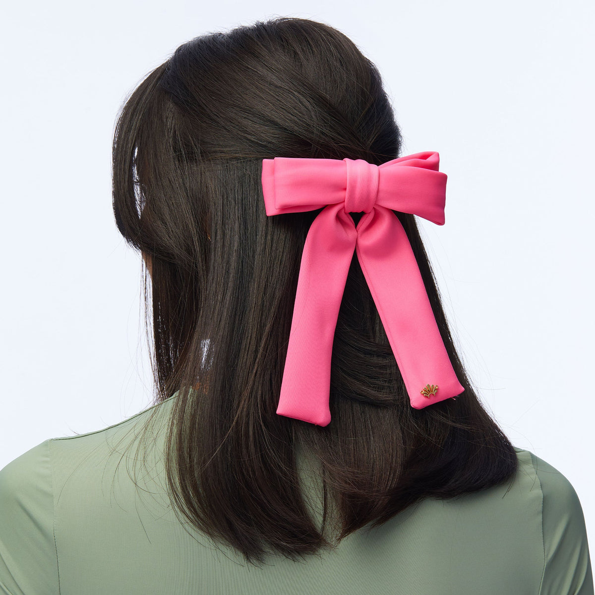 Neoprene Antoinette Bow Barrette