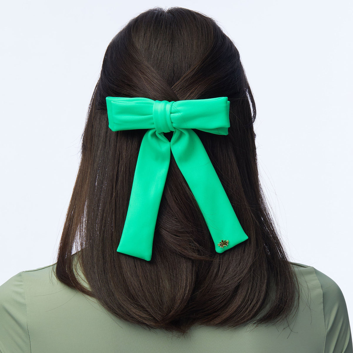 Neoprene Antoinette Bow Barrette