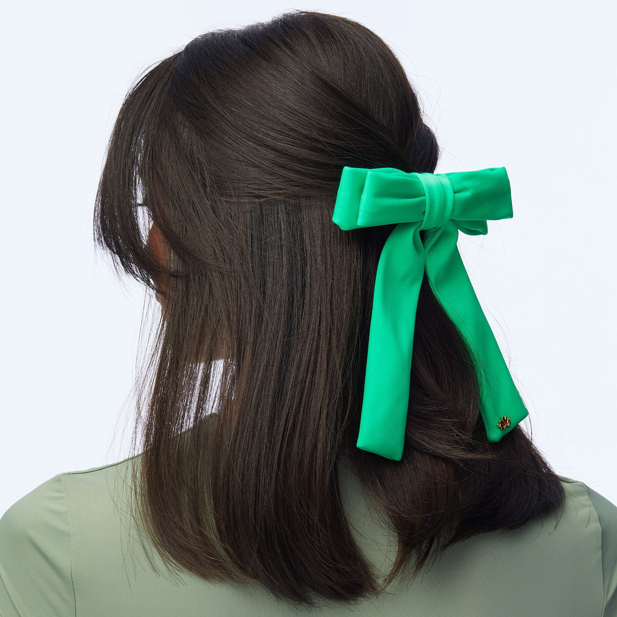 Neoprene Antoinette Bow Barrette