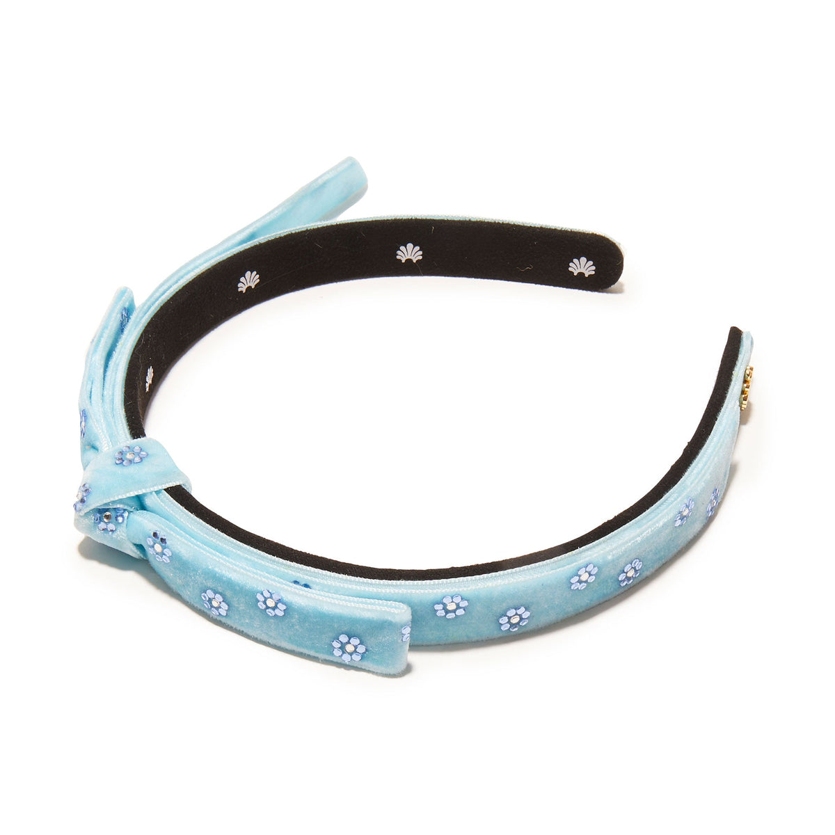 Embellished Bardot Slim Ribbon Headband