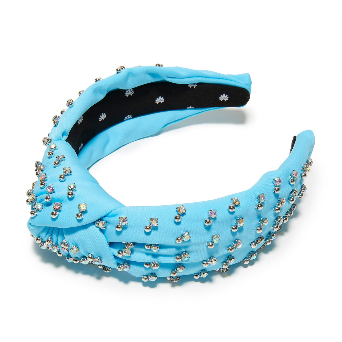 Crystal Embellished Neoprene Knotted Headband