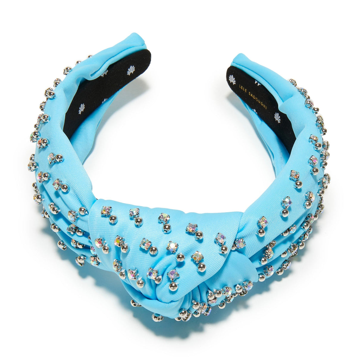 Crystal Embellished Neoprene Knotted Headband