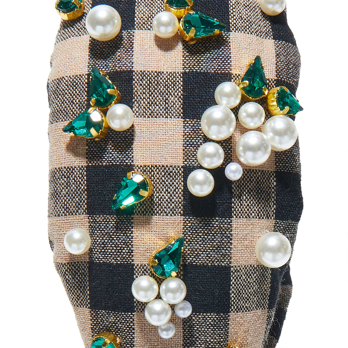 Checkered Knotted Headband