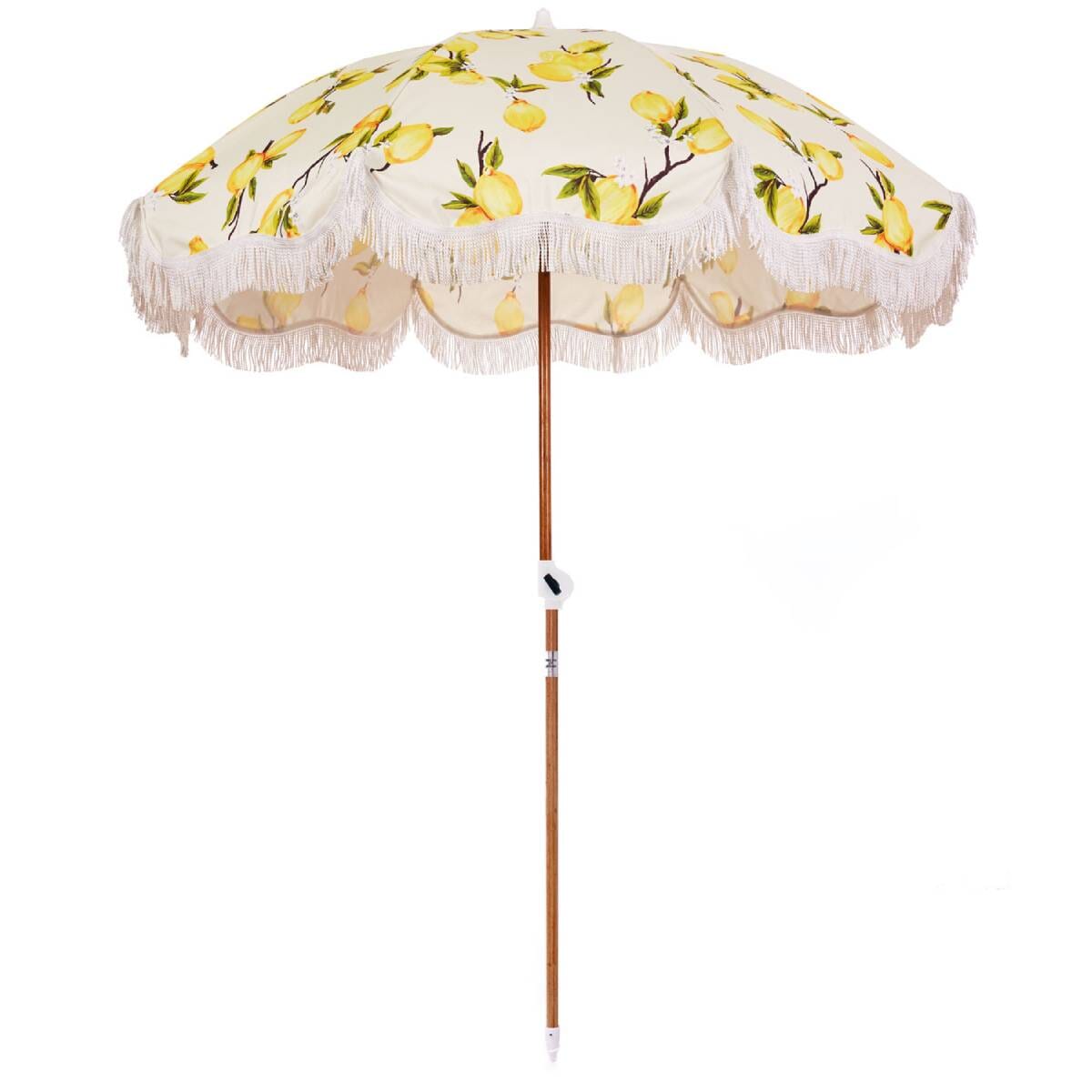 The Holiday Beach Umbrella - Vintage Lemons - Business & Pleasure Co