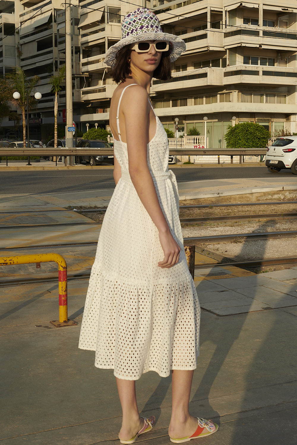 Lido White Celia Dress