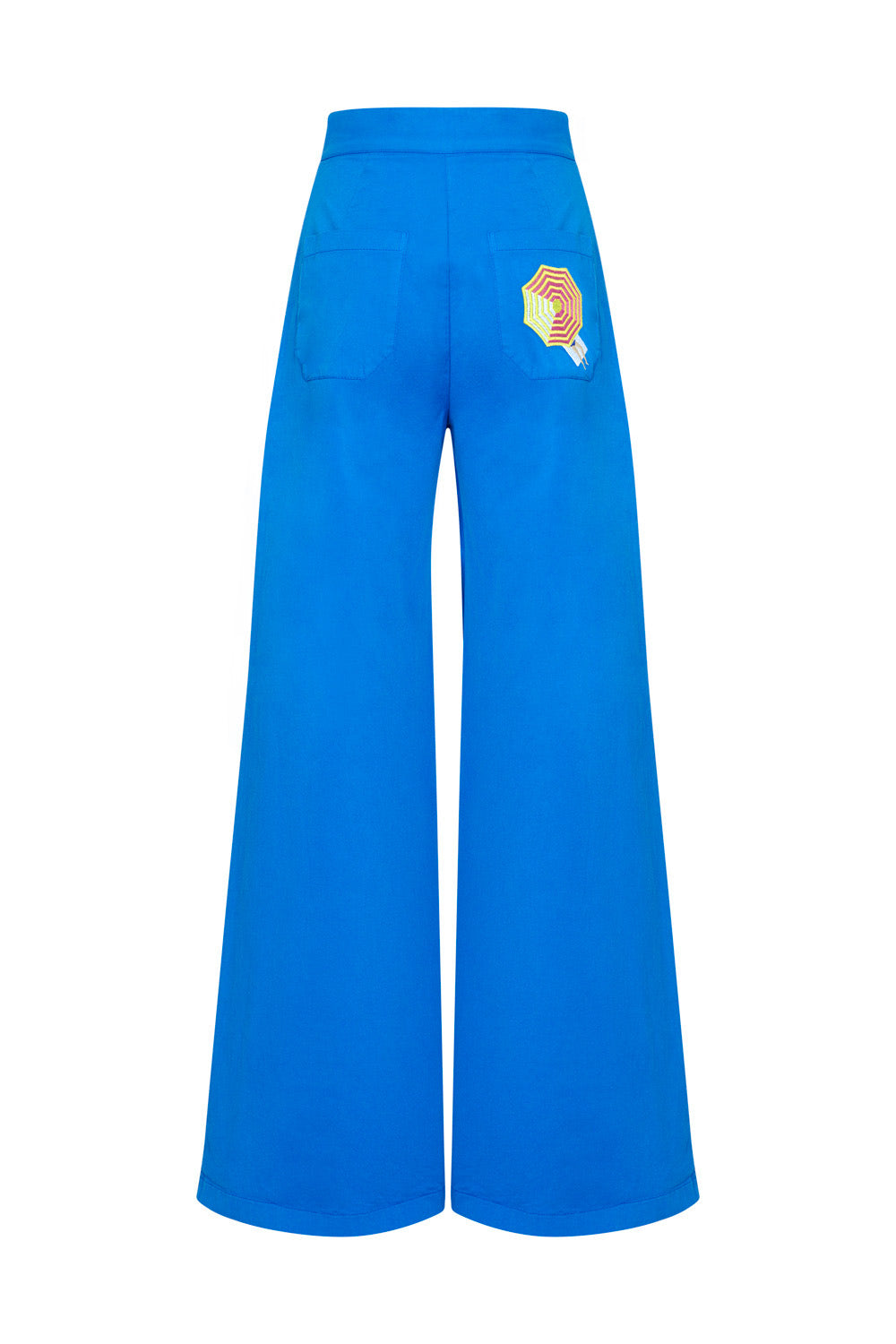 Lido Blue Nautical Trouser