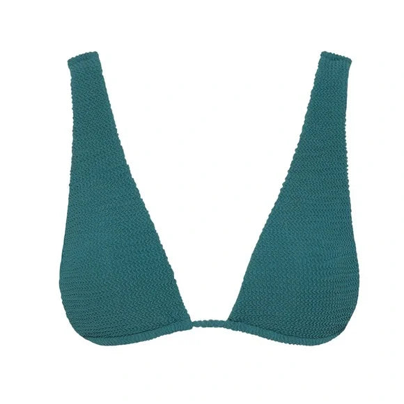 Palm Springs Top | Ocean Green Crinkle