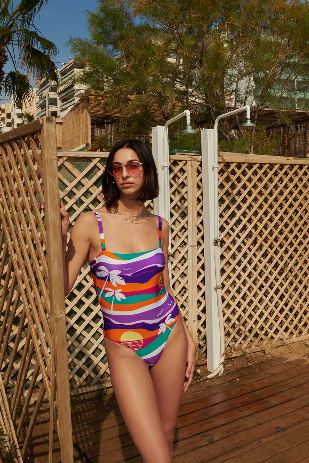 Malibu Sunset Athena One Piece