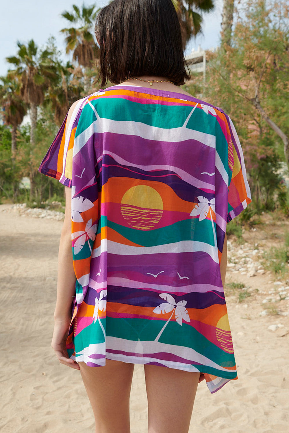 Malibu Sunset Riviera Kaftan