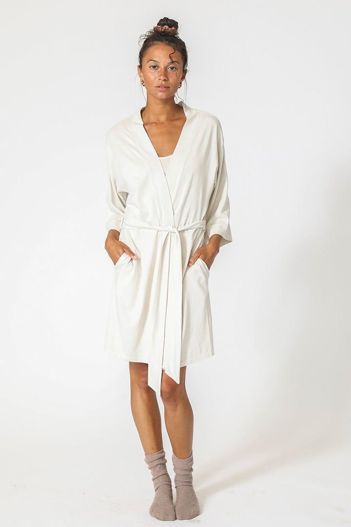 U08-MARIAH | Supima Cotton Robe