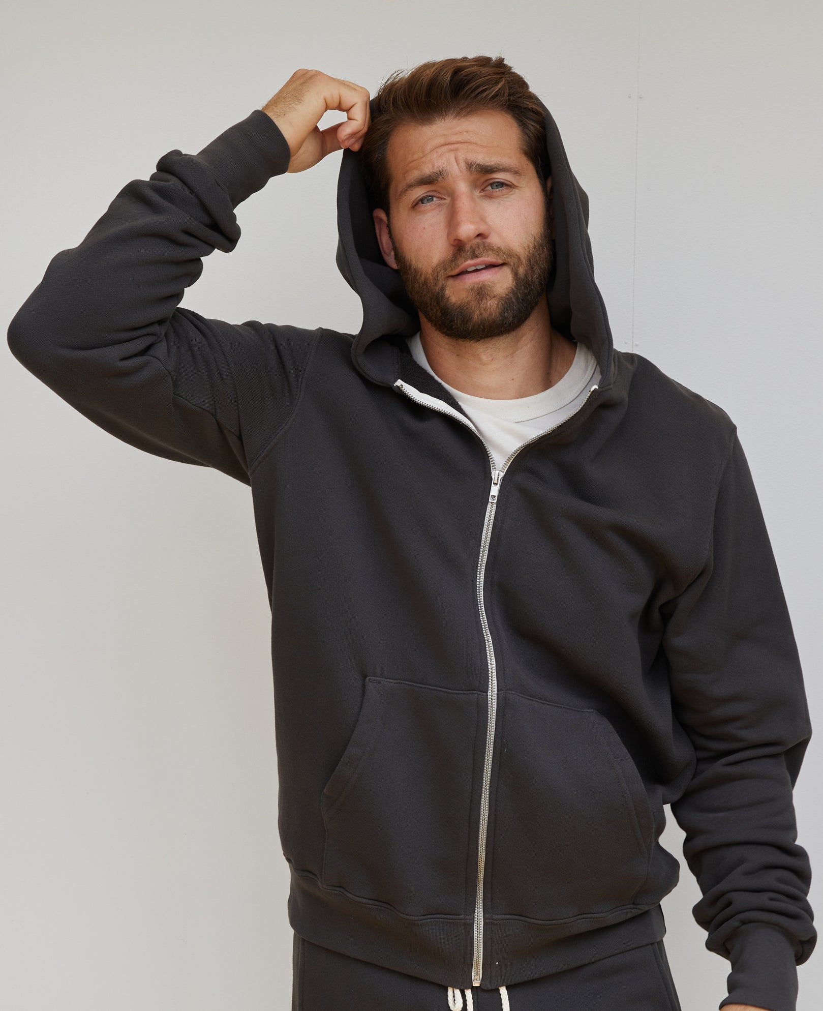 T152 - Marshall - Men's Zip Up Fleece Hoodie