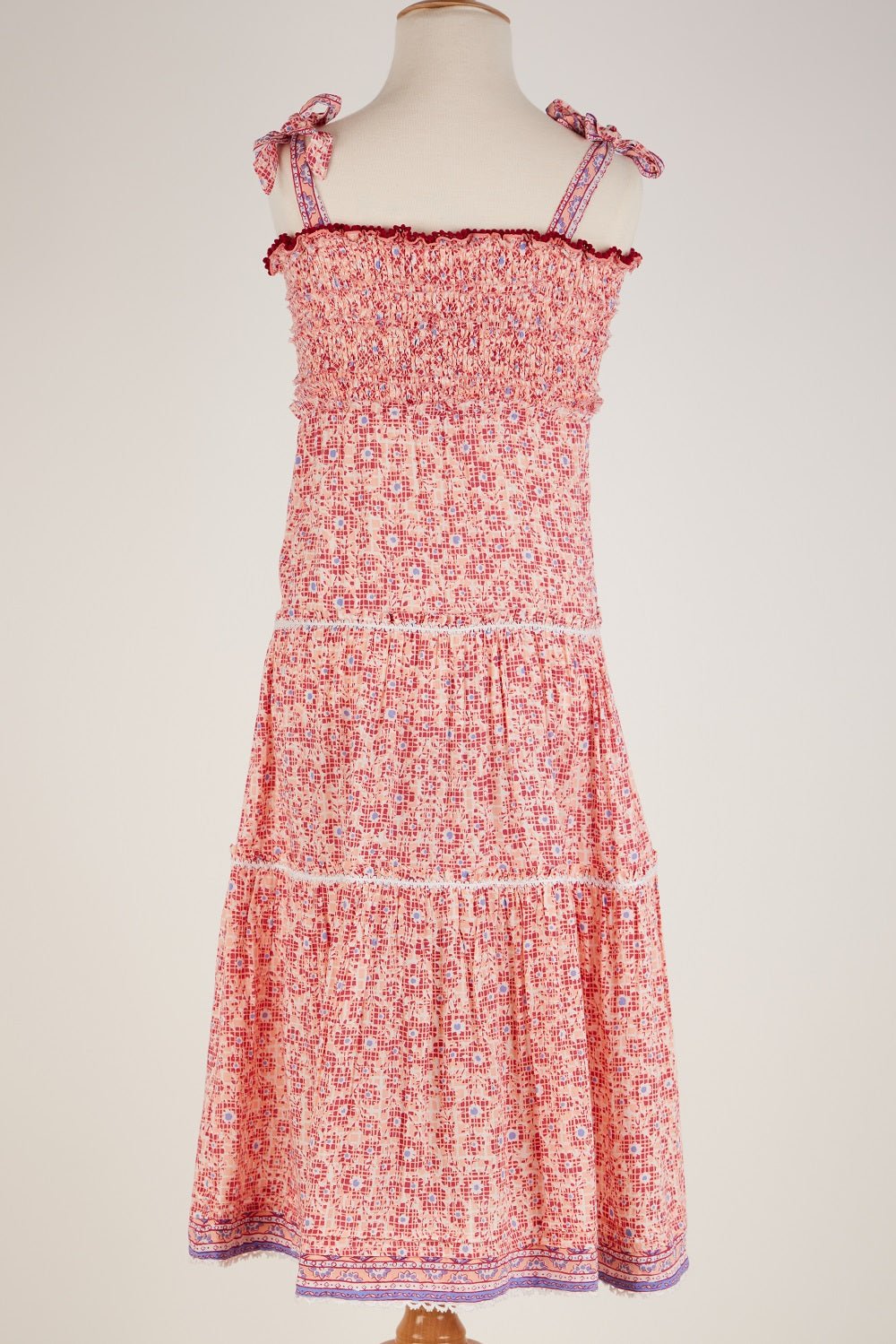 Kids Midi Dress Triny Pink Je T'Aime