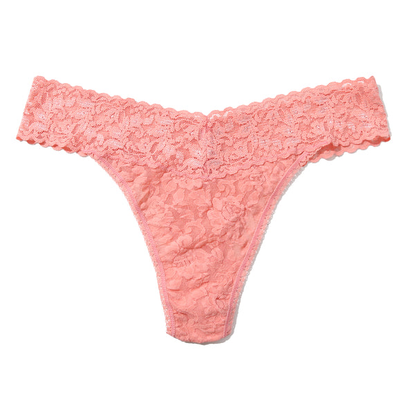 Animal Lace Original Rise Thong