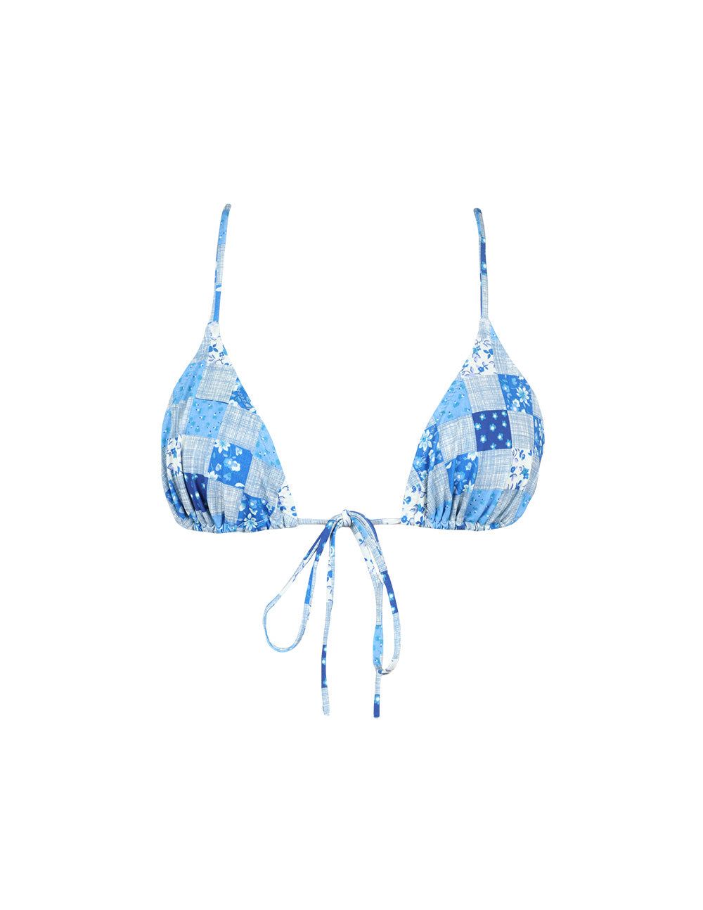 Miss Barbados Triangle Front Tie Top