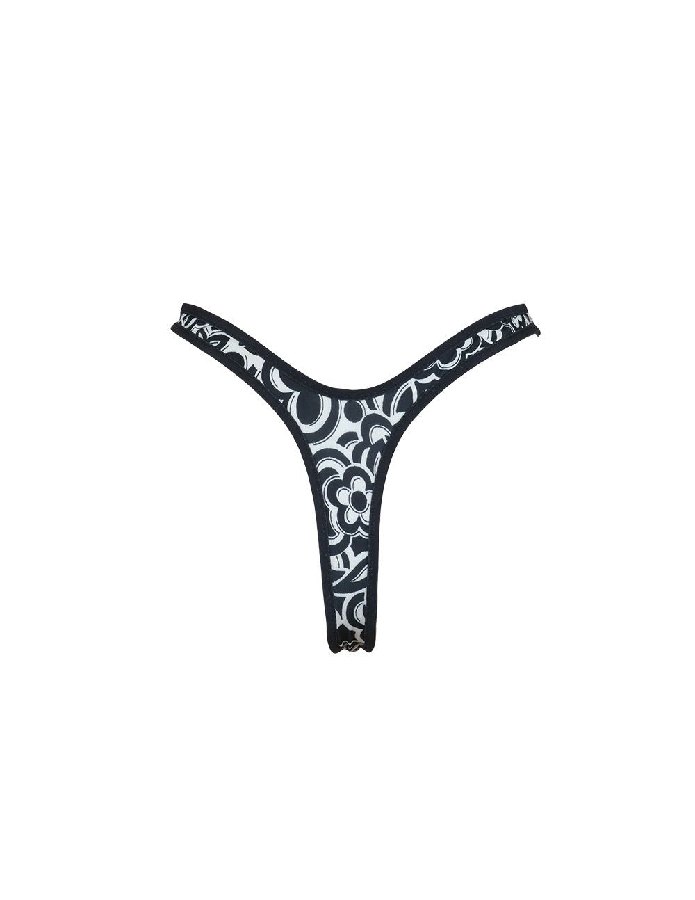 Capri High Cut Thong Bottoms